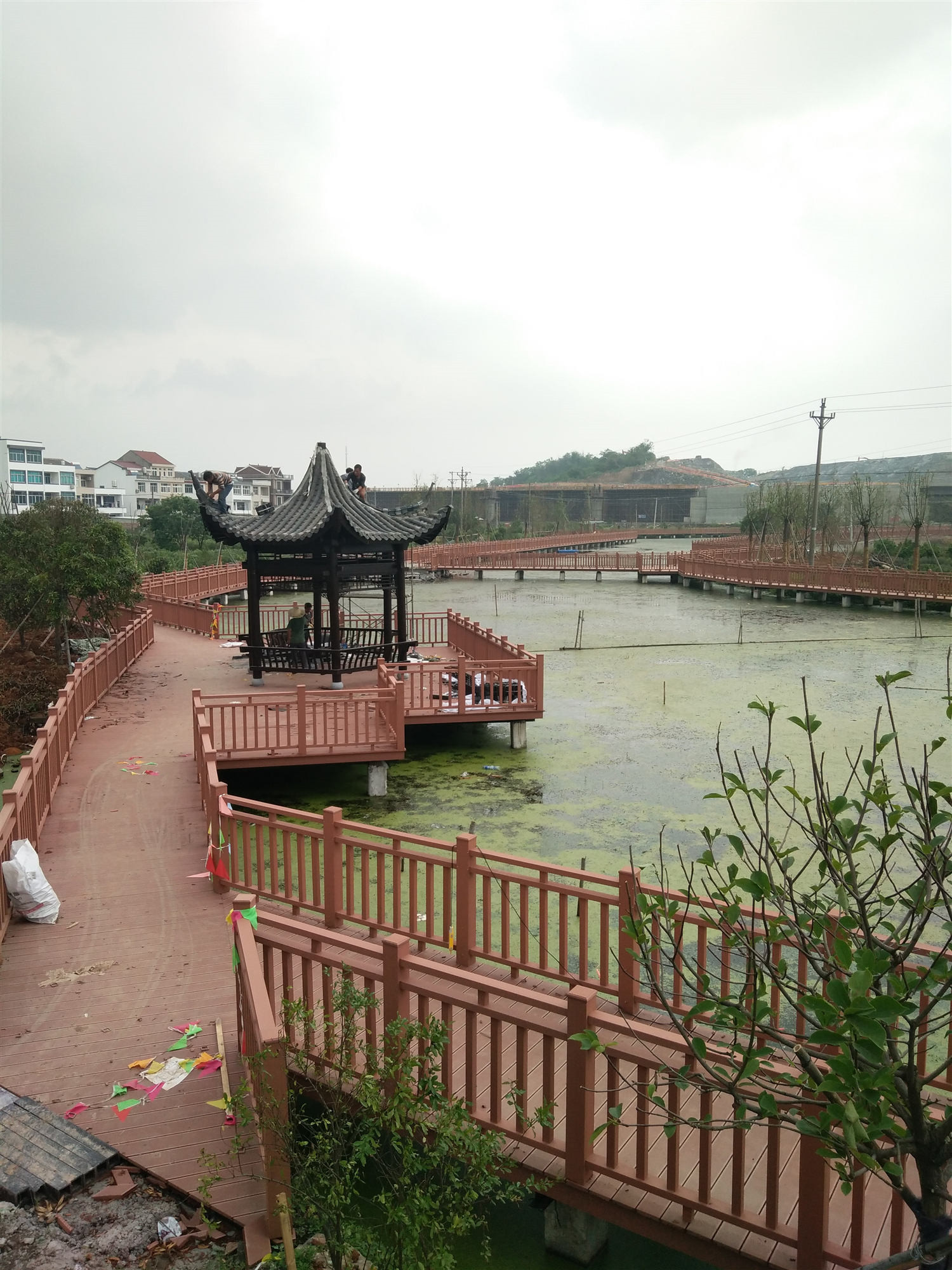 塑木地板栏杆